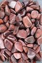 Semiprecious stones. Gem market. Royalty Free Stock Photo