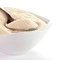 Semolina in a bowl