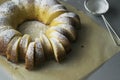 Semolina cake with cream cheese