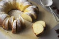 Semolina cake with cream cheese