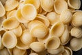 Semolina pasta, flat lay