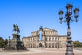 Semper Opera Dresden Royalty Free Stock Photo