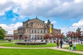 Semper Opera, Dresden, Saxony, Germany Royalty Free Stock Photo