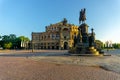 Semper Opera in Dresden Royalty Free Stock Photo