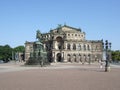 Semper Opera House, Dresden Royalty Free Stock Photo