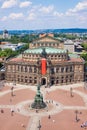 Semper Opera House, Dresden, Germany Royalty Free Stock Photo