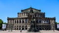 The Semperoper is the opera house in Dresden Germany