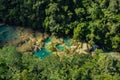 Semuc Champey natural swimming pools, Guatemala Royalty Free Stock Photo