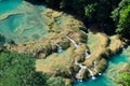 Semuc Champey natural swimming pools, Guatemala Royalty Free Stock Photo