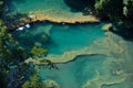 Semuc Champey natural swimming pools, Guatemala Royalty Free Stock Photo