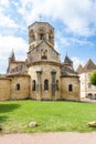 Semur en Brionnais, romanesque church in Burgundy, France