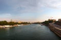 Sena river, Paris, France. Royalty Free Stock Photo