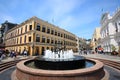 Senado Square, Macao,China Royalty Free Stock Photo