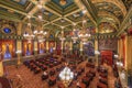 The Senate Chamber in the Pennsylvania State Capitol Royalty Free Stock Photo