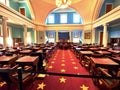 interior of the state capitol Royalty Free Stock Photo