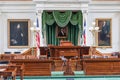Senate Chamber in Texas State Capitol in Austin, TX