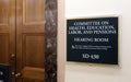 Senate Health, Education, Labor, and Pensions Committee Royalty Free Stock Photo