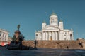 Senate Square, White Cathedral in Helsinki