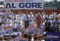 Senator Al Gore speaks in Ohio Royalty Free Stock Photo