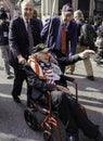 Manhattan, New York, USA - November 11, 2019: 100th Annnual Veteran Day Parade in New York