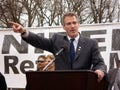 Senator Scott Brown at the Protest