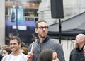 Senator Scott Wiener at a Rally Against Anti-Semitism at Civic Center Royalty Free Stock Photo