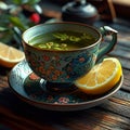Sencha tea Royalty Free Stock Photo