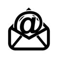 send email setup isolated icon design Royalty Free Stock Photo