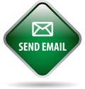 Send email web button Royalty Free Stock Photo