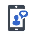 Send Love reaction icon