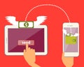 Send and receive money