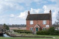 SEND, SURREY/UK - MARCH 25 : Papercourt Lock-keepers house on th Royalty Free Stock Photo