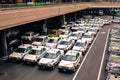 Traffic at downtown in Sendai, Japan