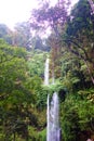 Sendang Gila Waterfall in North part of Lombok island, Indonesia Royalty Free Stock Photo