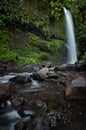 Sendeng Gile Waterfall, Desa Senaru Lombok Indonesia Royalty Free Stock Photo