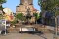 Sendig fountain in Bad Schandau, Saxon Switzerland