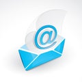 Sending email Royalty Free Stock Photo