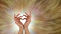Sending out unconditional love healing vibes Royalty Free Stock Photo
