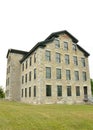 Historic Seneca Knitting Mills limestone building in NYS Royalty Free Stock Photo