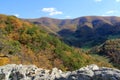 Seneca rock in Fall - appalachian mountains - West Virginia, USA