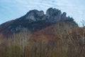 Seneca Rocks, West Virginia Royalty Free Stock Photo