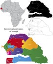 Senegal map