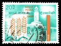 Senegal on postage stamps