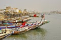 Senegal Saint Louis fishing market Royalty Free Stock Photo