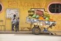 Senegal street vendor Royalty Free Stock Photo