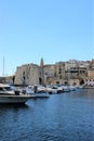 Senglea, Malta, July 2016. View of the Fort of St. Michael and the marinas.