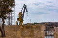 Giraffe Crane at Palumbo shipyards in Cospicua