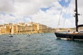 Senglea seen from Vittoriosa, Malta Royalty Free Stock Photo