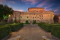 Senigallia, Ancona, Marche, Italy: view at dawn of the medieval castle