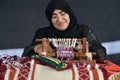 Senior arabian weaver